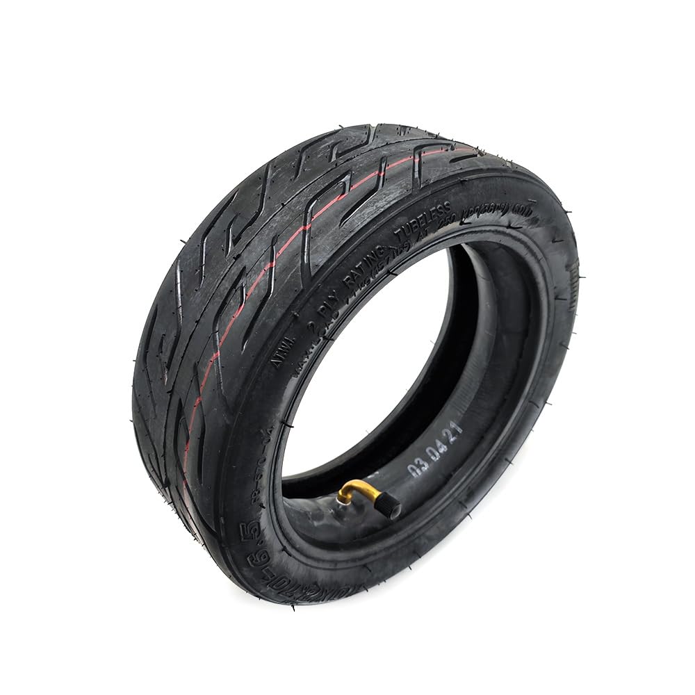 LYVQZPWLRNeumáticos de Scooter eléctrico, Cámara de Aire for Patinete eléctrico, cámara de Aire for Patinete de 10 Pulgadas, 10 x 2,70-6,5, cámara de Aire, neumático Exterior(Outer Tire)