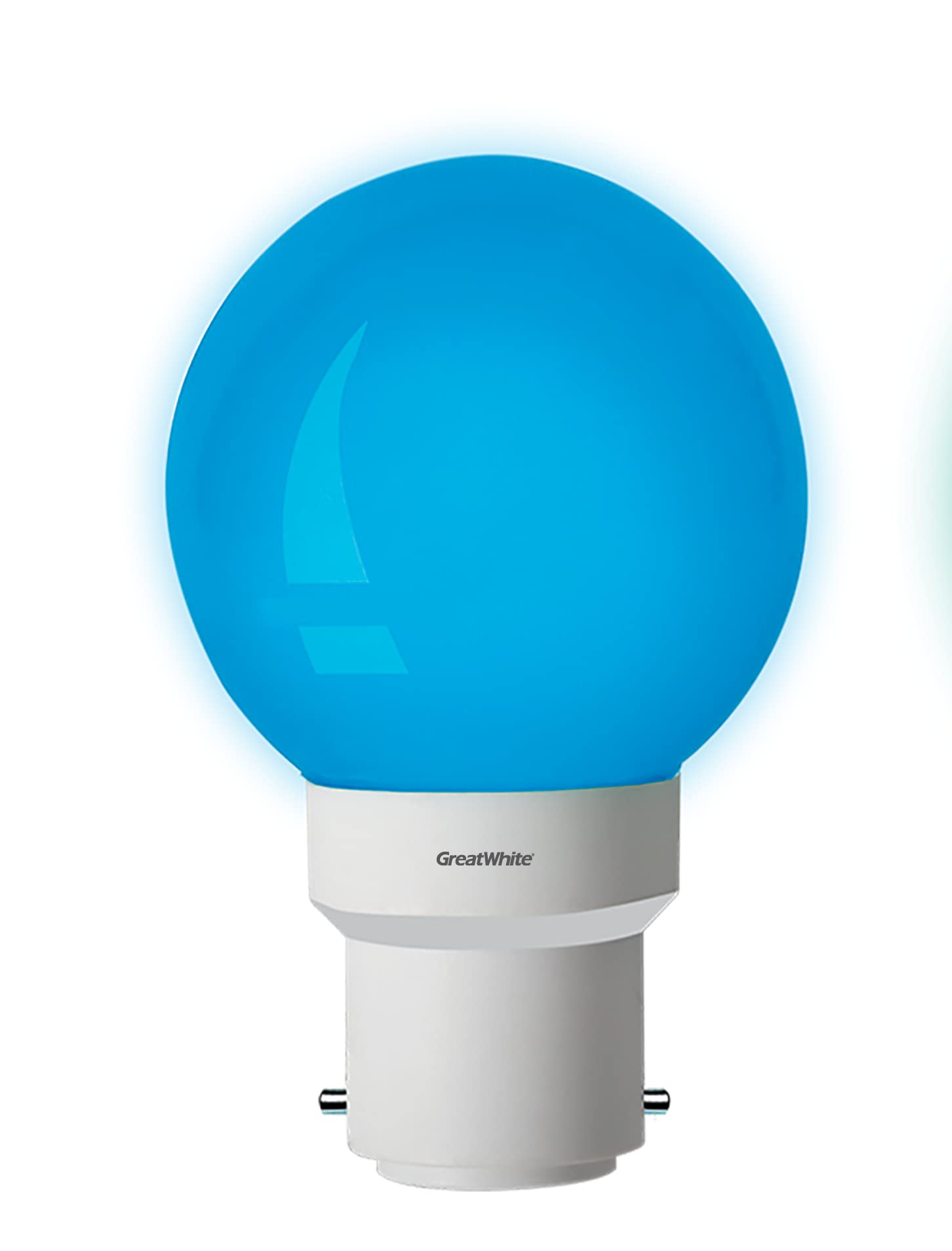 LUMAPRO GreatWhite 0.5-Watt Decorative LED Bulb Blue, Pack of 4