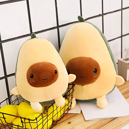 Avocado Plush Pillow, Cute Avocado Stuffed Toy Gifts Soft Food Pillow For Kids, 15.7 Inch #TOP2