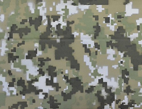 Acid Tactical® 2 Pack - 9X14" Single Design Camouflage Airbrush Spray Paint Stencils - Duracoat Gun (Digital Camo) #TOP5
