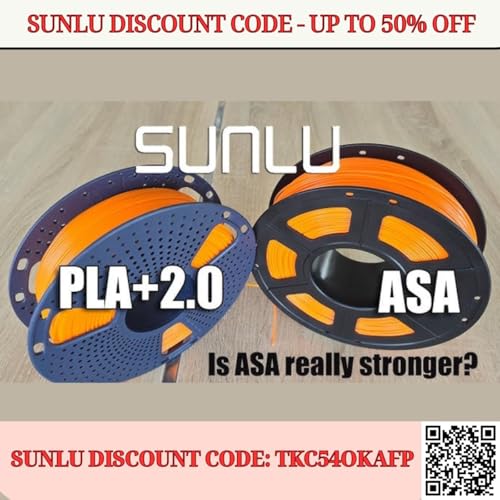 Sunlu discount code: TKC54OKAFP - Save upto 50% Off cover art