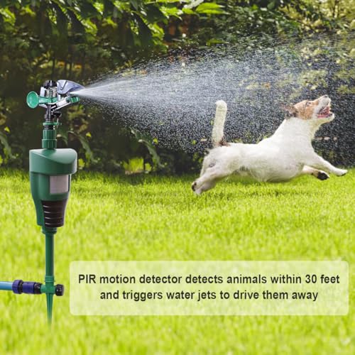 Yardeen Y31006 Garden Water Motion Activated Sprinkler Outdoor Waterproof Repellent Marten Raccoons Wild Animals thumb #5