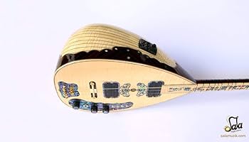 Amazon.com: Special Long Neck Maple Electric Electro Baglama Saz