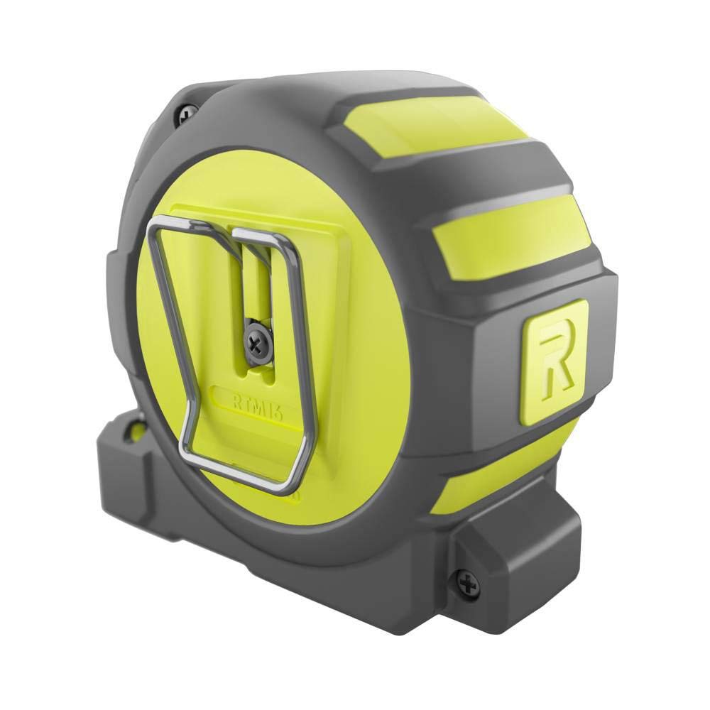 RYOBI RTM16 Mètre à ruban avec surmoulage et clip de ceinture