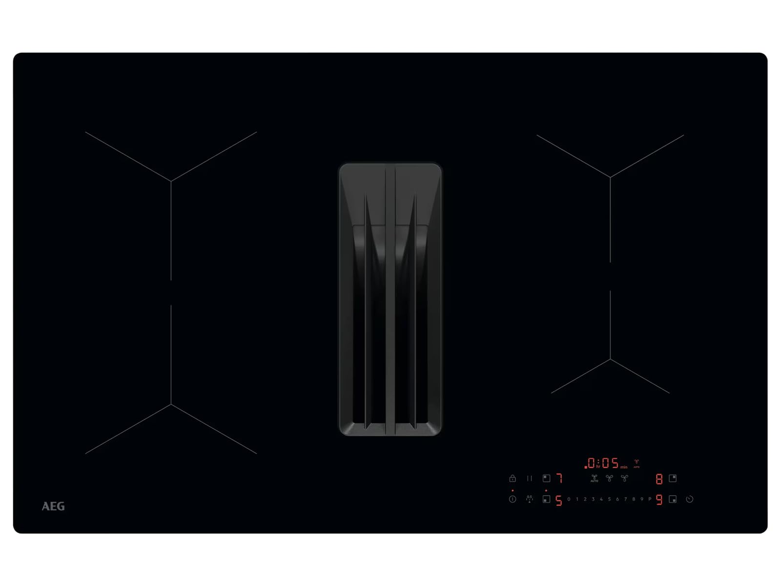 AEG NCT84A00CB - Extractor de placas de inducción