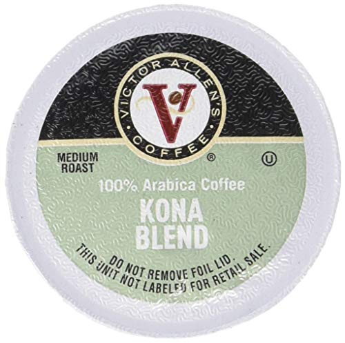 Kona Blend for K-Cup Keurig 2.0 Brewers, 80 Count, Victor Allen’s Coffee Medium