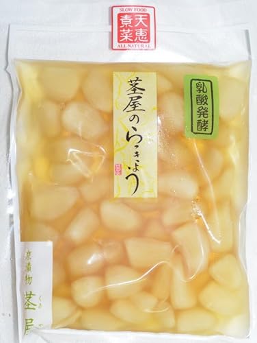 【京つけもの茎屋】無添加 漬物 鳴戸産 小粒らっきょう 京都の昔ながらの漬け方 甘酢仕立て 乳酸発酵漬物 毎日の食卓に ★ ヤマト(常温)ネコポス便にて配送