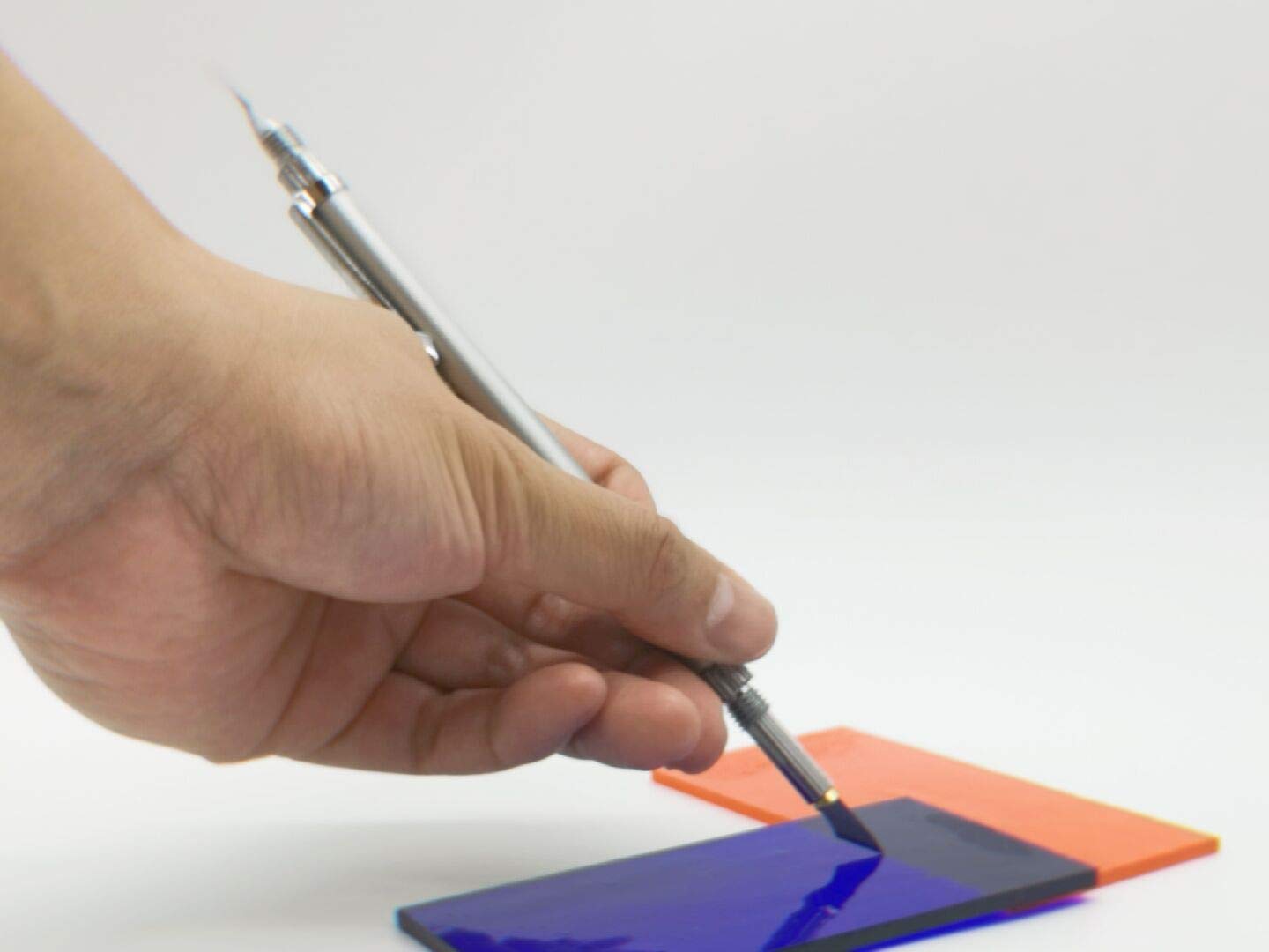 Tungsten Carbide Tip Scriber Aluminium Etching Engraving Pen with Clip and Magnet for Glass/Ceramics/Metal Sheet, Extra 2 Free Replacement Marking Point