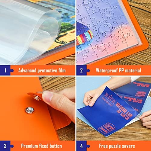 HXMARS Puzzle Storage Folder for 1000Pieces Large