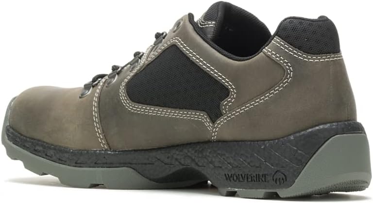 Wolverine Men's Guide Ultraspring Waterproof Construction Shoe, Charcoal Grey, 9.5 X-Wide