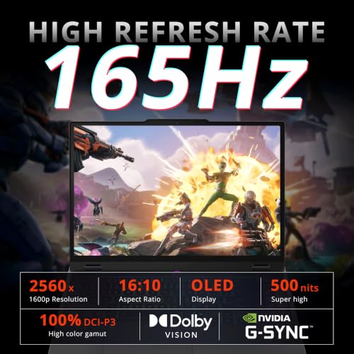 Image of Lenovo Legion 5 15.1 inch 165Hz WQXGA Gaming Laptop, NVIDIA GeForce RTX 5070, Intel Core i9-14900HX, 64GB DDR5, 5TB Storage(4TB SSD+1TB Docking Station Set), Backlit Keyboard, Win 11 Pro, Black