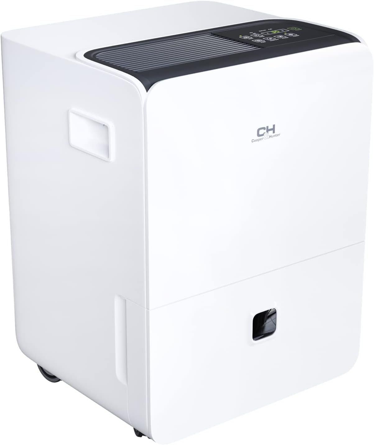 Cooper & Hunter 60 Pint Dehumidifier with Drain Pump up to 5,000 Square Foot Coverage Dehumidifier for Large Room or Basements 10L Water Tank with Drain Hose