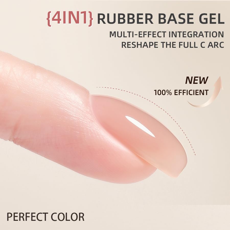 PERFECT COLOR Builder Gel Para Uñas 15ml Milky Pink Nude miniatura 5