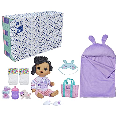 Baby Alive Bunny Sleepover Muñeca 12 Pulgadas con Accesorios miniatura 2