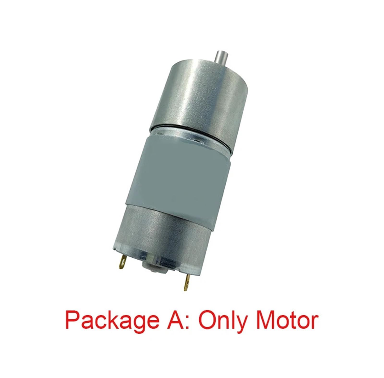 Motorreductor totalmente metálico JGB37-545 CC 12V/24V 7-960 RPM Alto par 3-35 kg·cm Baja velocidad Avance y retroceso ajustable(24V 66RPM,Package D)