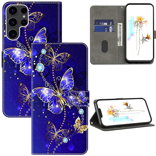 Étui pour Samsung S24 Ultra ALILANG : protégez votre écran et rangez vos cartes de crédit