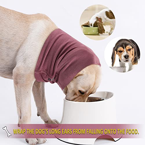 Dog Ear Cover for Anxiety Relief, Dog Calming Hood for Grooming and Bath Drying, Pet Cats and Dogs Ear Protector (Medium) - Image 4