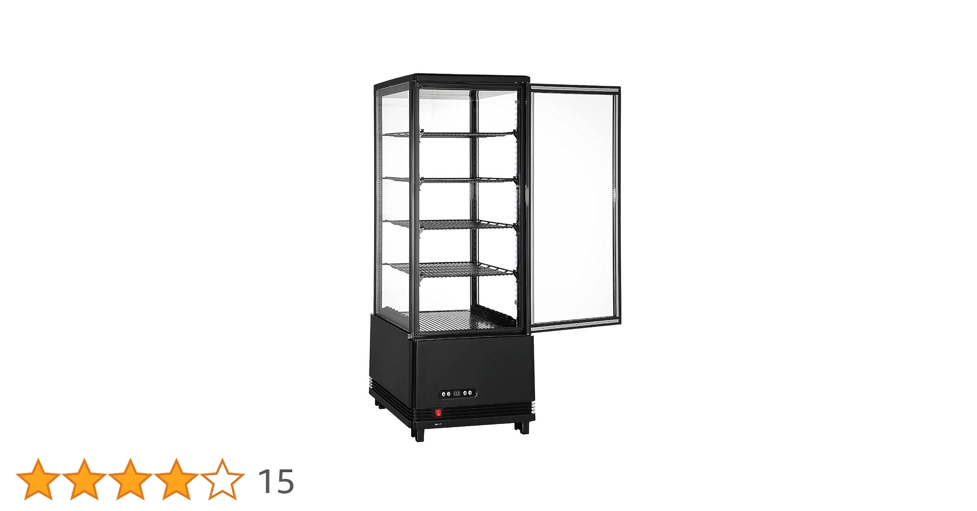 ☆地域限定送料無料☆工場整備品☆Hijiru 冷蔵ショーケース 黒 4面ガラス ☆地域限定送料無料☆工場整備品☆Hijiru 冷蔵ショーケース 黒 4