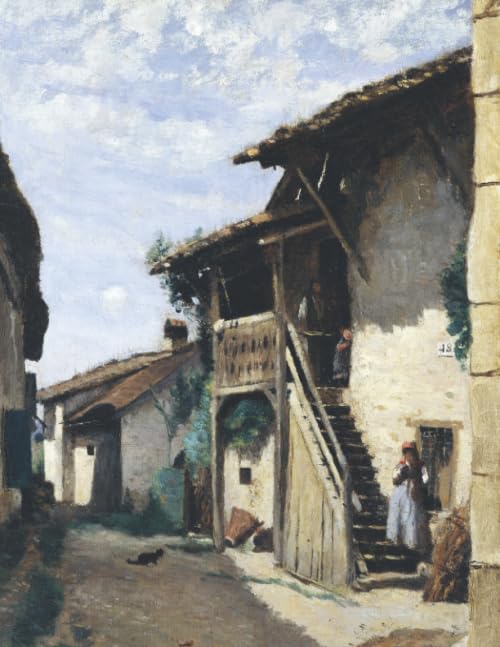 Camille Corot LARGE Notebook #1: Jean Baptiste Camille Corot Notebook College Ruled to Write in 8.5x11" LARGE 100 Lined Pages