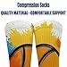 UTRSIFB Girl's Leisure Sports Socks, All Season Stockings, Soft Fashion Breathable Dress Decor Boots Socks Basketball
