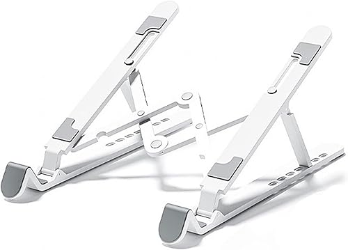 Soporte para portátil portátil Soporte plegable para computadora portátil, soporte ajustable, accesorios de computadora, soporte de refrigeración