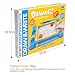 BelleStyle Tablero de Dibujo Magnético, Colorido Borrable Tablero de Garabatos Bosquejo Escribir...