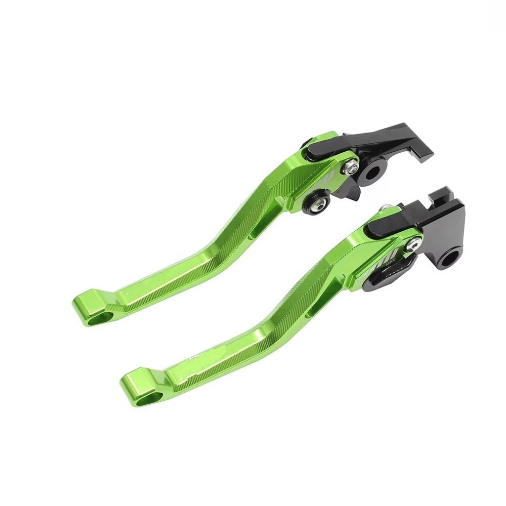 KOEHXJ Brake Clutch Levers Brake Clutch Levers for Kawasaki for ZX for 6R 1995 1996 1997 1998 1999 Motorcycle Accessories Handles Lever CNC(Green)