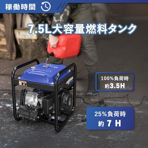 Gaidoh インバーター発電機 GH4500i の商品画像 4