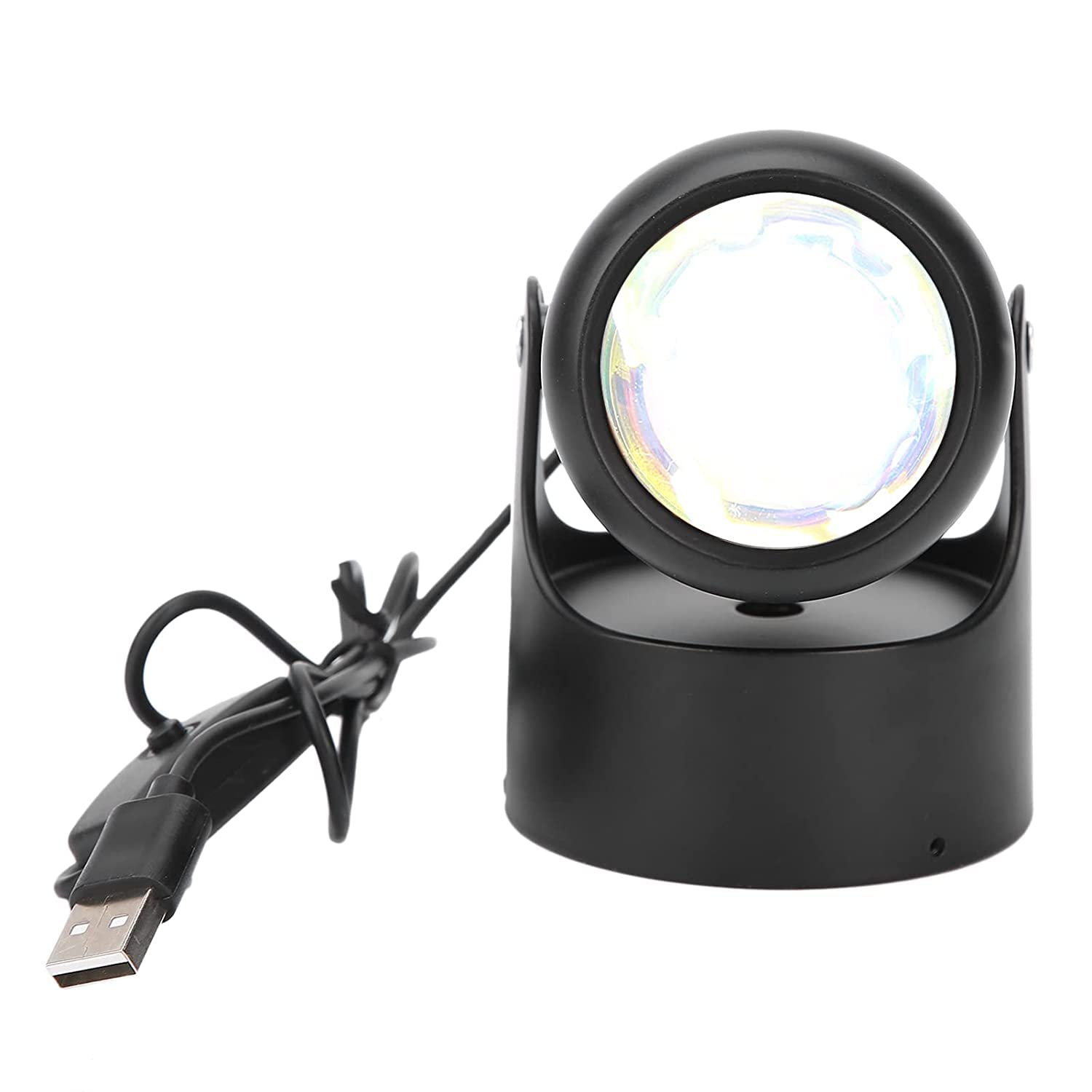 A K Homes -Night Light, Amazing High‑Quality Projector Lamp Stable with Rotated 90 Degrees for Family for Bedroom Living Room(Rainbow Colors, Pisa Leaning Tower Type)