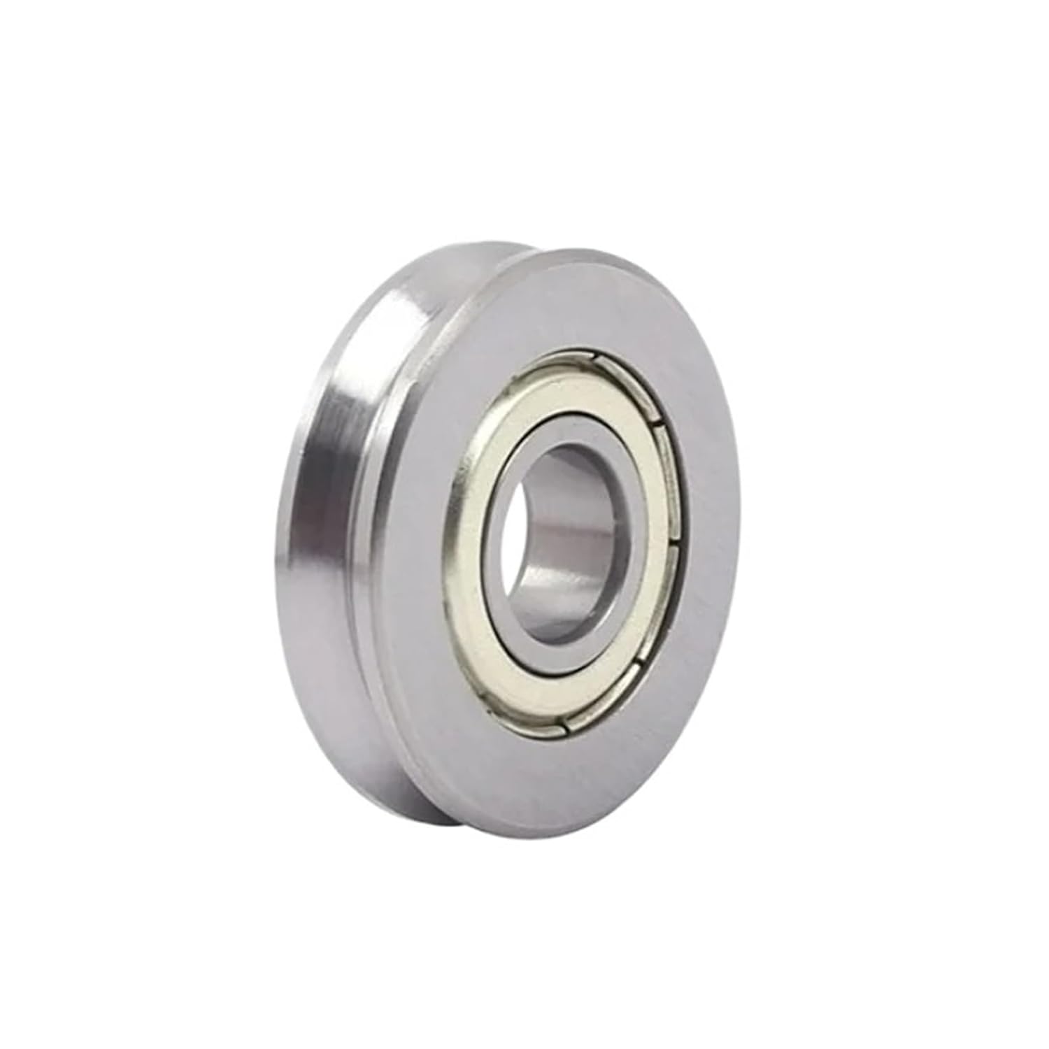 KMT】深溝玉軸受ベアリング（接触形ゴムシール）：6203-2RS 10 個矯正ミキシングホイールパススルー溝付きベアリング U 6203 15X35X11MM プーリー U 溝タイプ(U6203-3