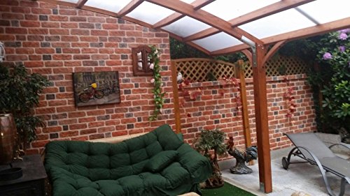 Rivestimento per pareti effetto mattoni, pannelli