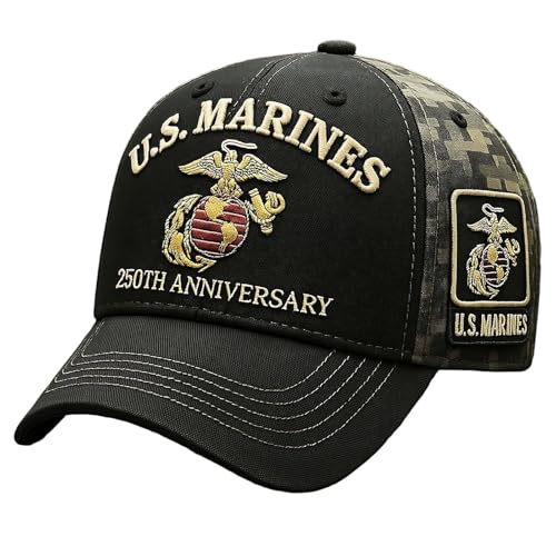 250th Anniversary Cap Tribute Adjustable Marine Corps hat Veterans Cap