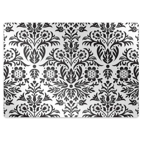 Tapis de chaise protège-sol rectangulaire en PVC résistant aux dommages - 3