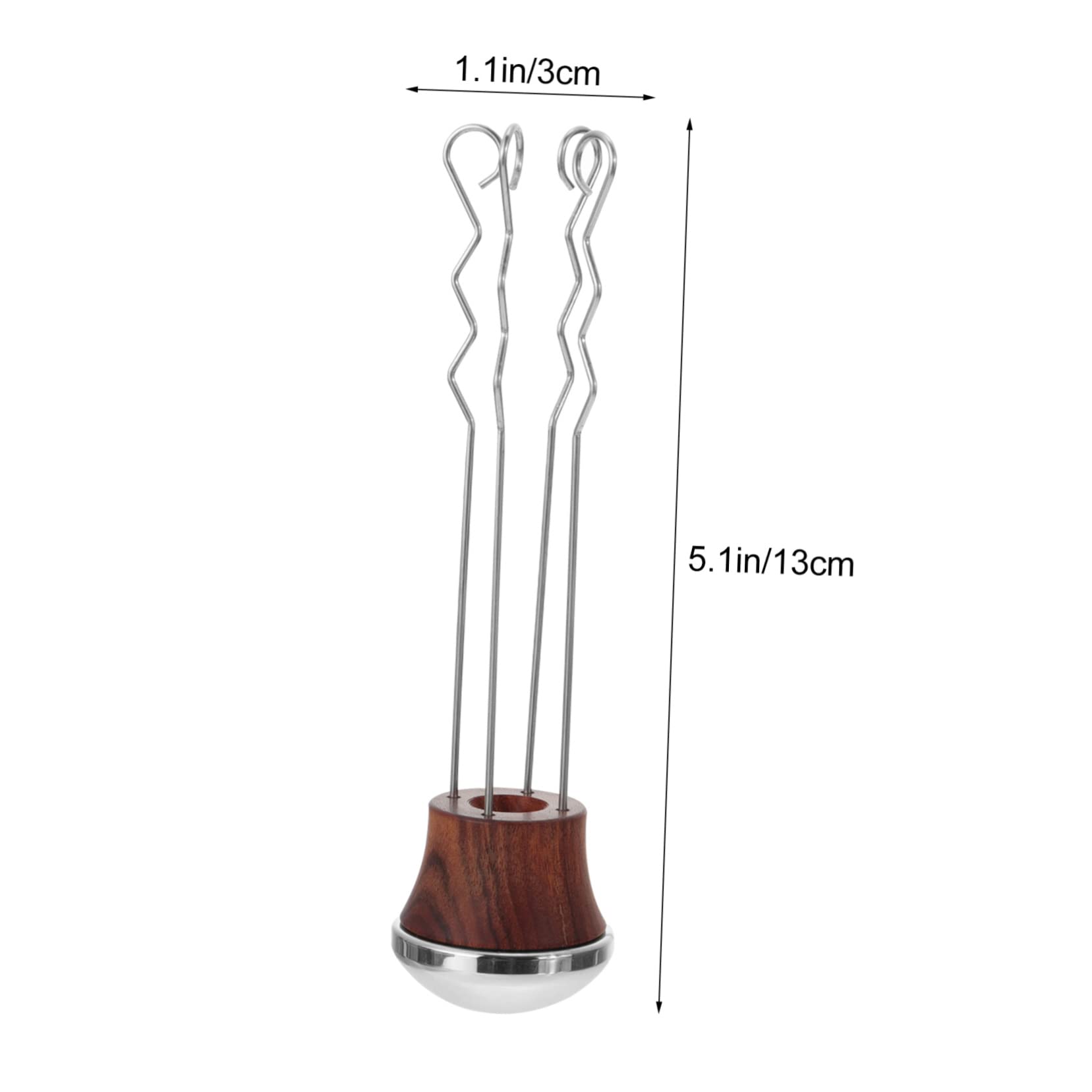 Mikikit 2pcs Distributor Coffee Powder Whisk Coffee Stirrer Coffee Stirring Stirrer Coffee Stirrer Coffee Powder Stirrer Coffee Hand Stirrer Coffee Distribution Stirrer