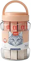 Wanpy Creamy Petisco Cremoso para Gatos, 40 Sachês, 560g, Sabor: Atum e Salmão