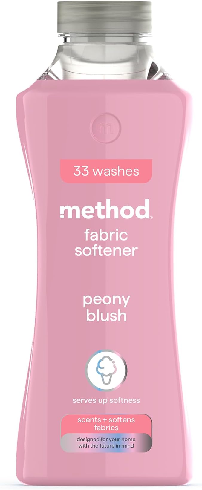 Fabric Softener, Fabric Conditioner to Soften Your Clothes, With Fresh Peony Blush Scent, 1 x 33 Washes, 1x 990ml