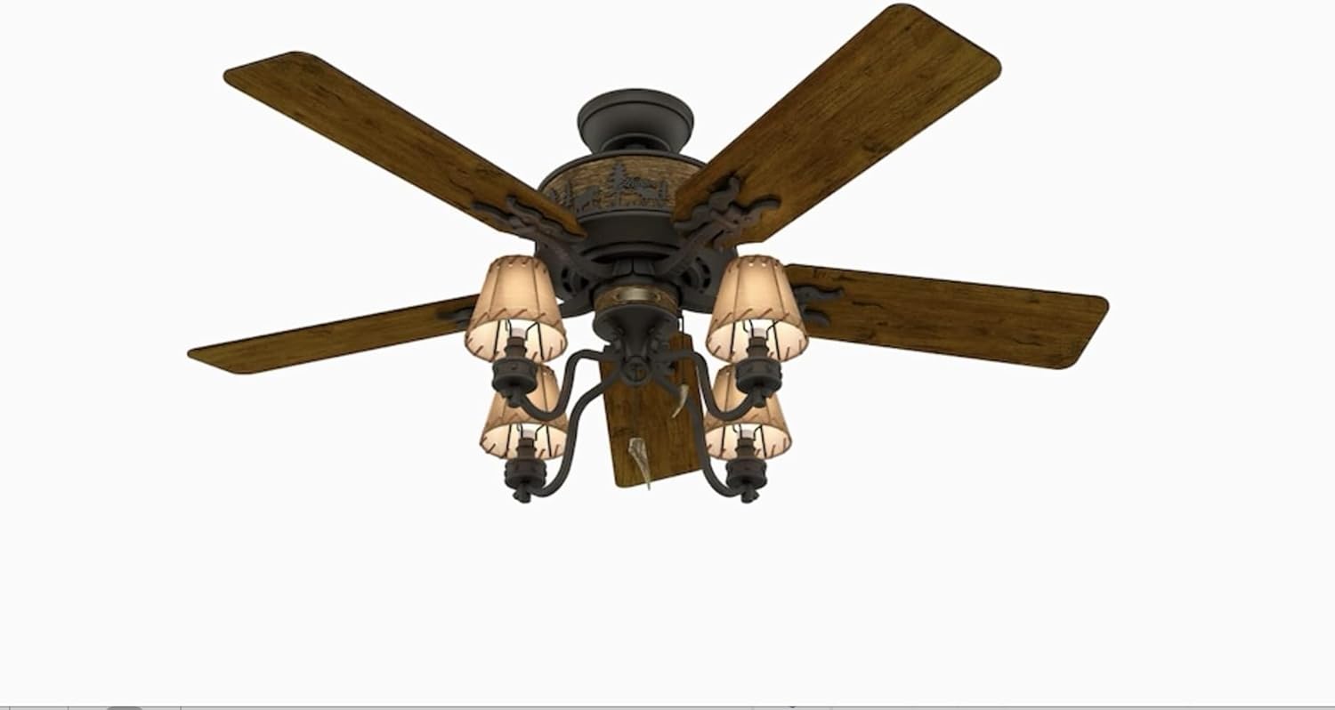 Hunter Adirondack 52" Ceiling Fan Model 59006