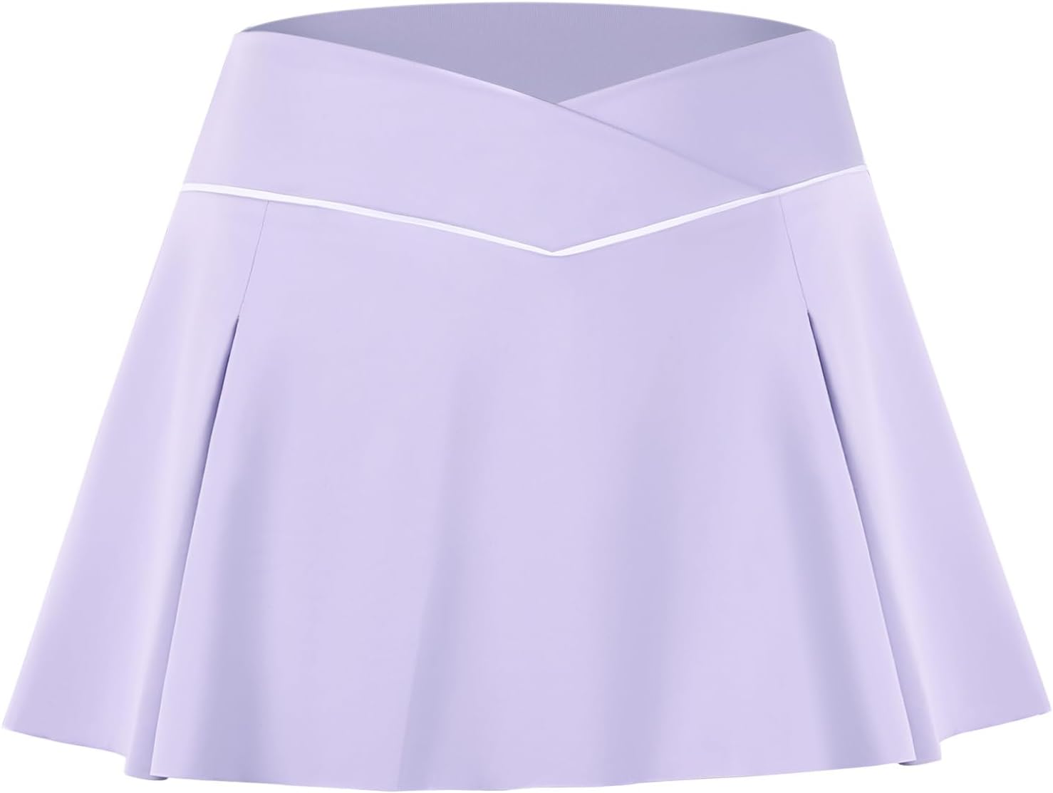 Women's Summer Short Skirt Fake 2-Piece Yoga Patchwork Sports Short Skirt