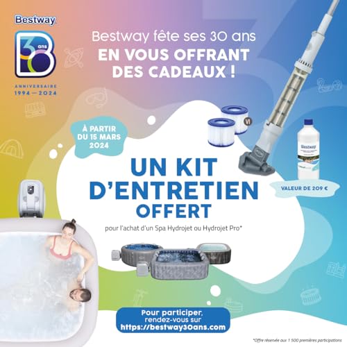 Bestway Lay-Z-Spa Hawaii HydroJet Pro Aufblasbarer Whirlpool mit WLAN