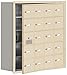 Salsbury Industries 19158-20SRK Cell Phone-Access Panel-5 Unit Recessed Mounted-Keyed Locks with 8-Inch Diameter Compartments, Sandstone