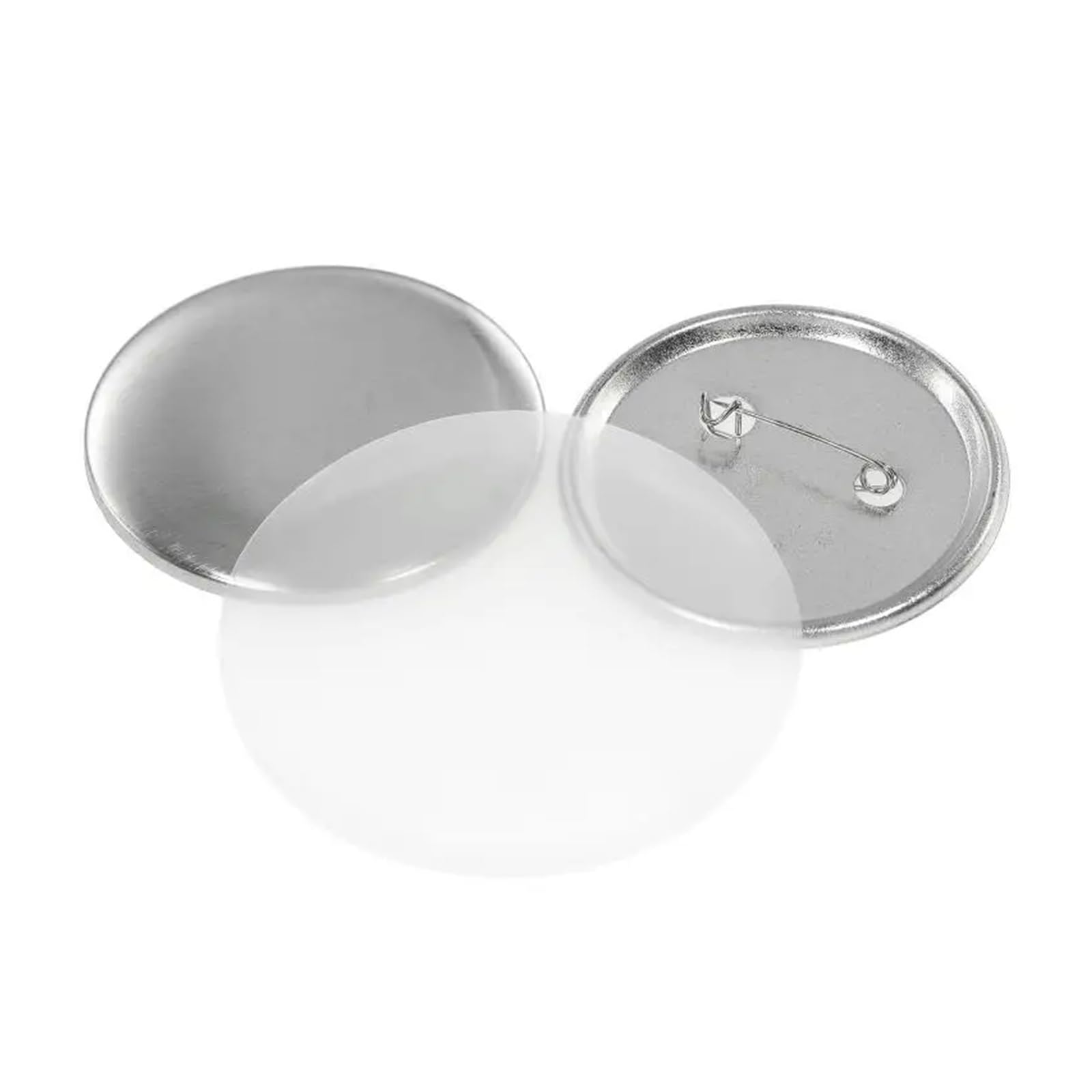 100 sztuk pustych części do przypinek do przypinek DIY Art Crafting Material do produkcji guzików Zestaw odznak 75 mm Produkcja DIY
