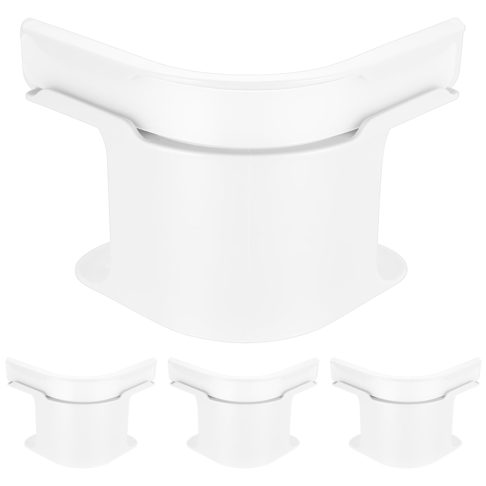 4 Pcs Bed Sheet Holder with Lock Strips, Bedsheet Locks Clips, Removable Heavy Duty Fitted Sheet Locks Corner Fasteners Holders Fixing Straps to Keep Bedding Mattress Blankets Firm & Tight(White)