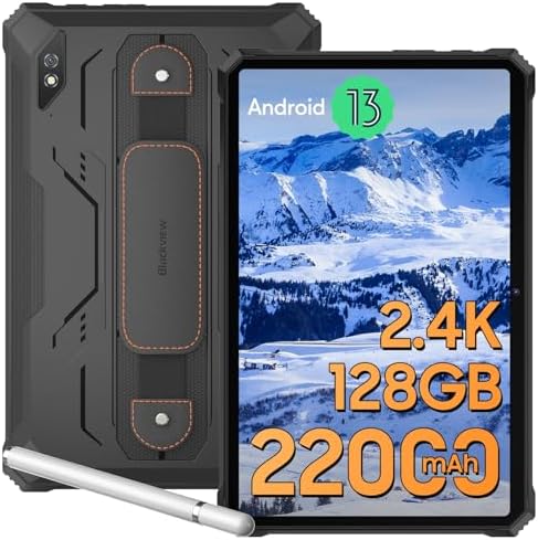 Blackview MEGA2 Tablette Tactile 12 Pouces 2K, Tablette Android 15 Avec 24Go RAM+256Go ROM, Octa-Core, 8+16MP, 9000mAh, Widevine L1, 4G LTE/WiFi 6/ GMS/GPS/Face ID