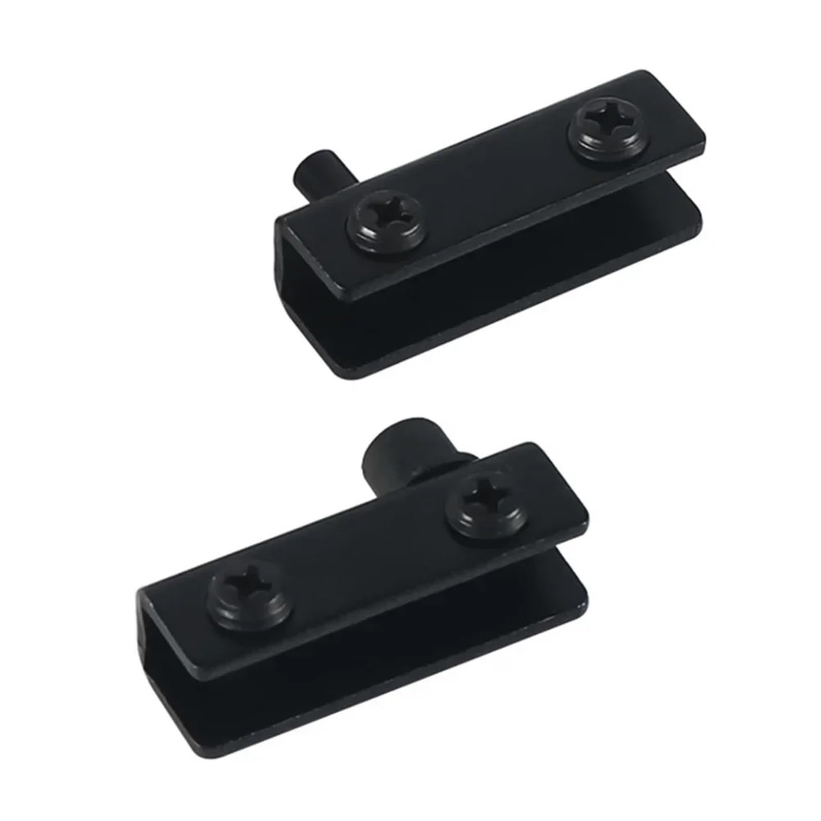 Charnière porte verre en acier inoxydable 5-6mm : rotation fluide sans perçage