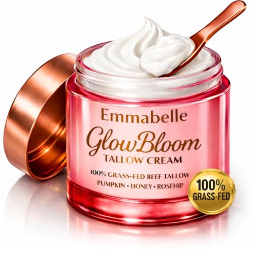 Emmabelle Beef Tallow for skin Whipped-Texture 100% Grass-Fed beef Tallow