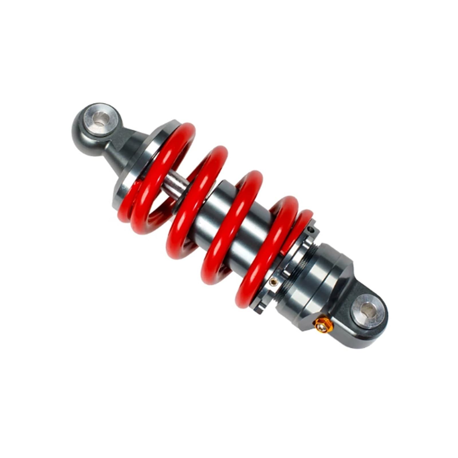 Accessori assorbitori Ammortizzatore Per Honda MSX125/SF Per Monkey Bike M3 M5 Universale 205 MILLIMETRI Sospensione Posteriore Del Motociclo(Red)