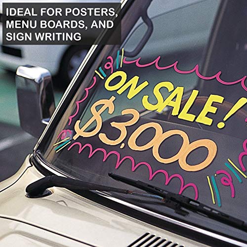 Artline Poster Markers, 30 Mm Writing Width, Metallic Colors, 4 Pack (Epp-30-4W4) #TOP1