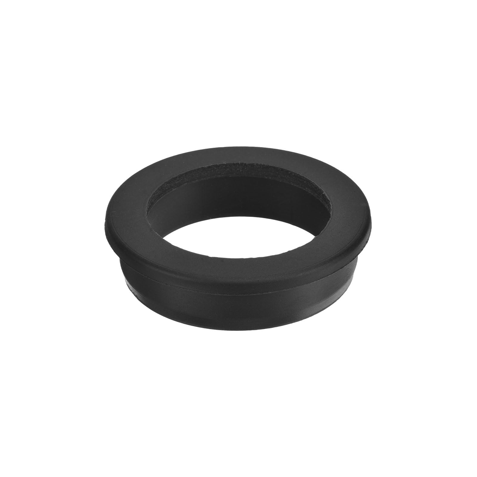 Unifizz 1Pcs Rubber Grommet 55mm Drill Hole, 44mm ID Hole Top Hat Grommet Black Silicone Hole Plug Gasket for Automotive, Machinery and Wiring Applications