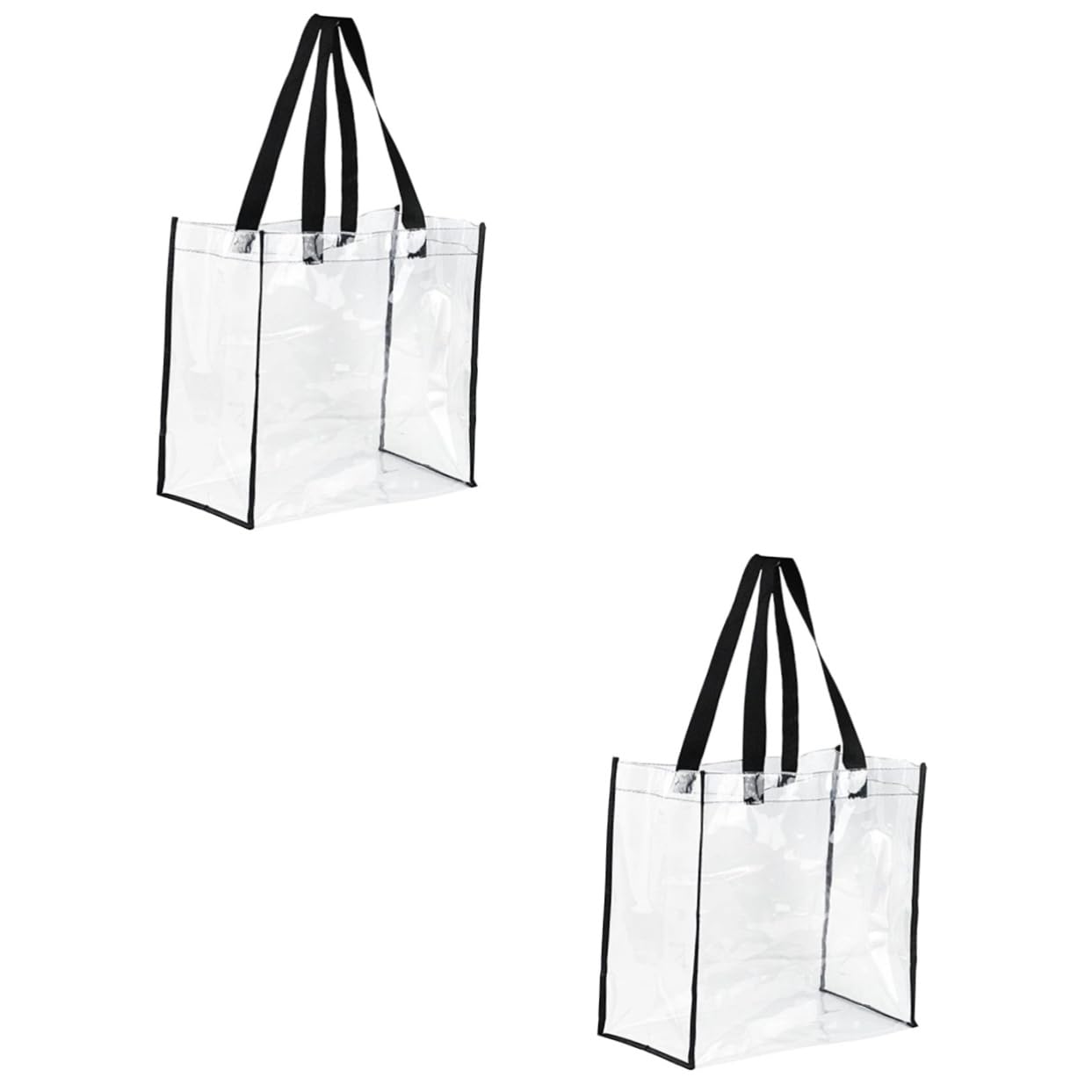 minkissy 2 Piezas Colgante Transparente Neceser de Viaje para Cosméticos Tote Bag Multifuncional