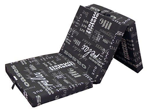 Preisvergleich Produktbild Sun Garden 10142870 Samba Faltmatratze / Gästebett Relax - anthrazit